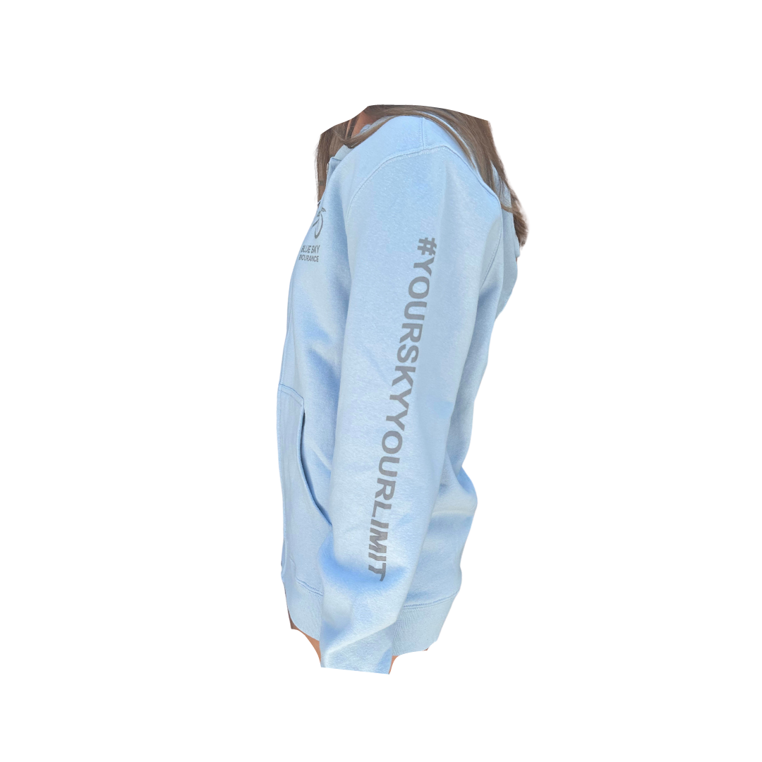 Blue Sky Endurance Zip Up Hoodie