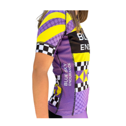 Women's Blue Sky Endurance Short Sleeve Bike Jersey