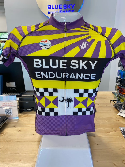 Women's Blue Sky Endurance Short Sleeve Bike Jersey