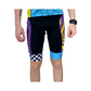 Men's Blue Sky Endurance Velocity Cycle Shorts (Purple)