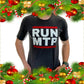 Holiday Run MTP Mens Blue Sky Tee