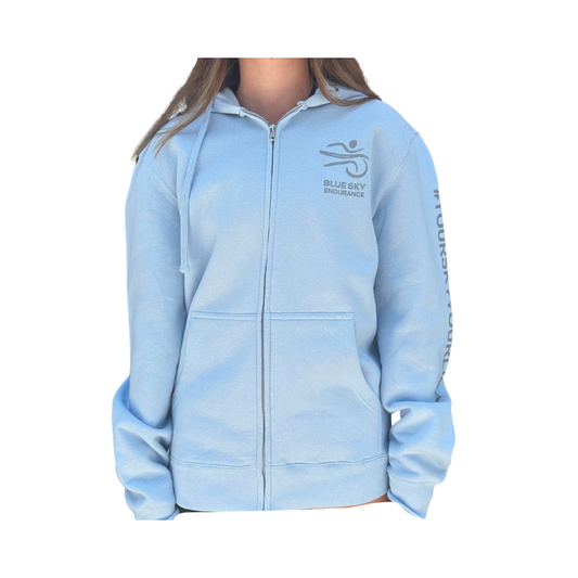 Blue Sky Endurance Zip Up Hoodie