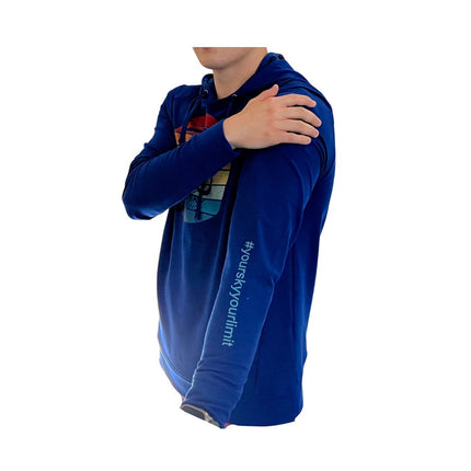 Blue Sky Endurance Hoodie Royal Men's