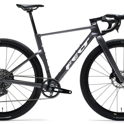 Felt Breed Race 12-speed Glossy Grey Gravel Bike – Blue Sky Endurance