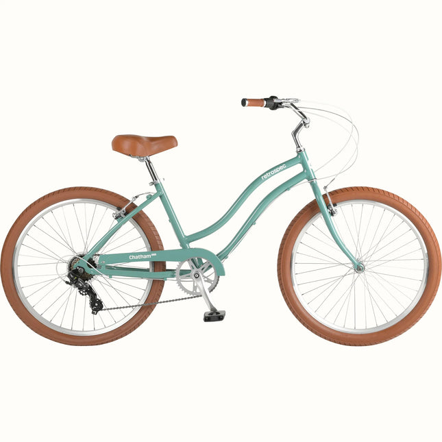 Chatham + Women's Beach Cruiser Bike - Step Through 7 Speed