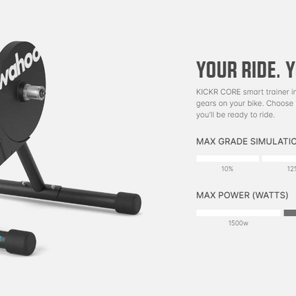 Wahoo Kickr Core Indoor Bike Trainer
