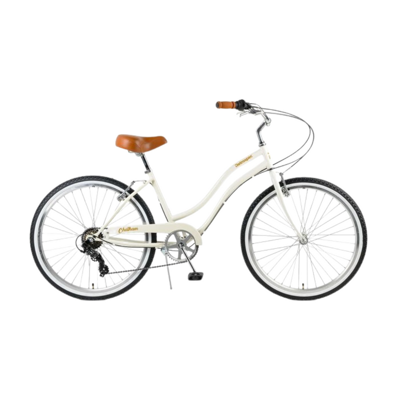 Chatham + Women's Beach Cruiser Bike - Step Through 7 Speed