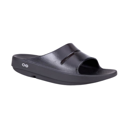 Women's Ooahh Luxe Black Slides