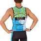 Men's Sleeveless Triathlon Skinsuit