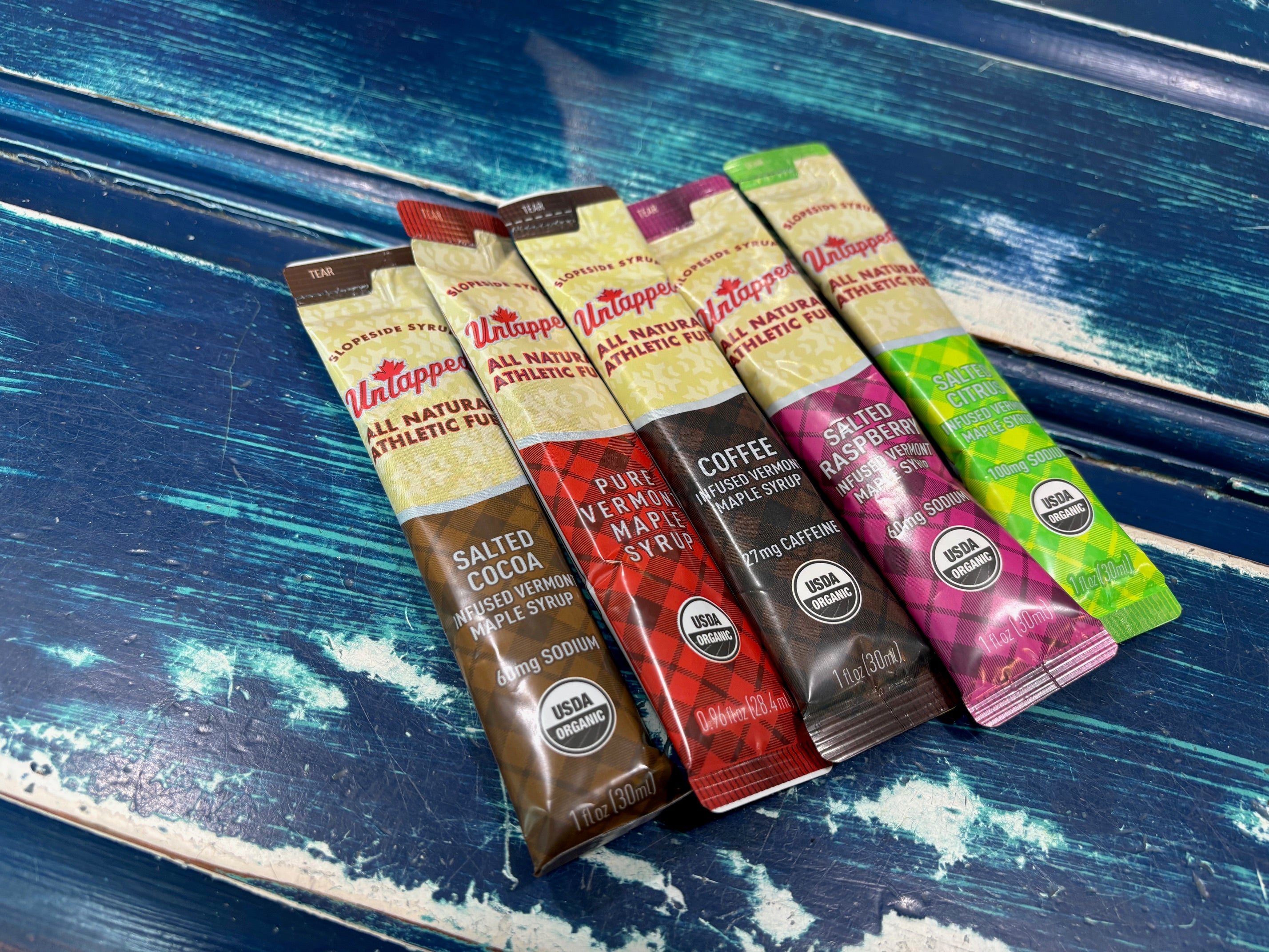 Untapped Maple Syrup Packets – Blue Sky Endurance