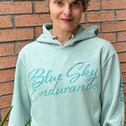 Blue Sky Endurance Script Sweatshirt