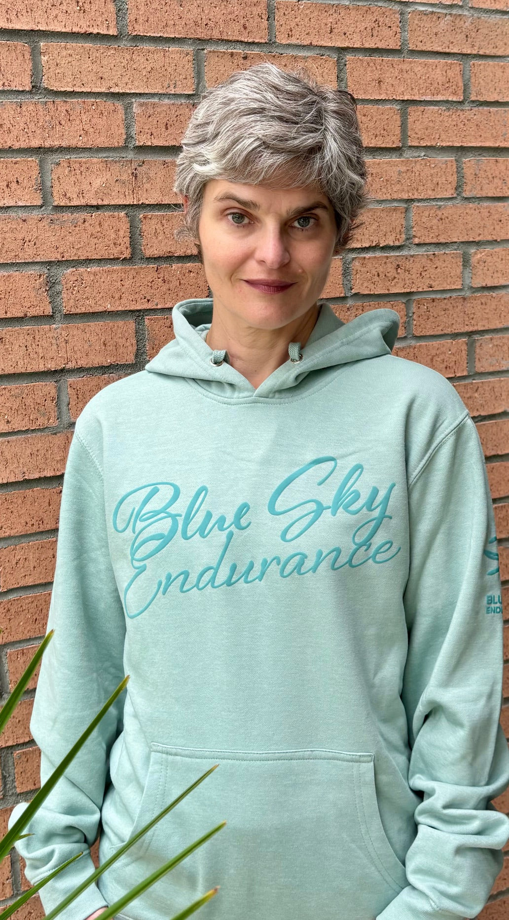 Blue Sky Endurance Script Sweatshirt