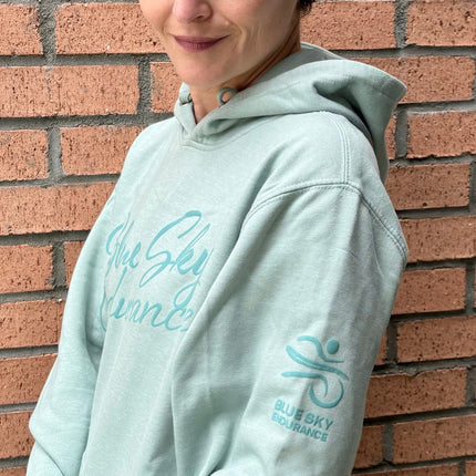 Blue Sky Endurance Script Sweatshirt