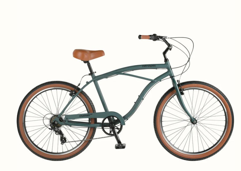 Chatham+ Men's Beach Cruiser Bike - 7 SPEED