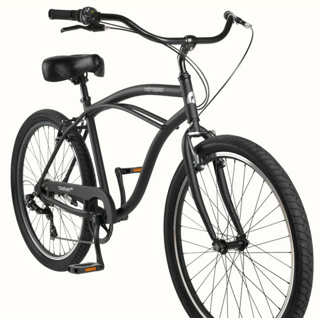 CHATHAM + MEN'S BEACH CRUISER BIKE - 7 SPEED