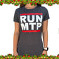 Holiday RUN MTP Women's Blue Sky Tee