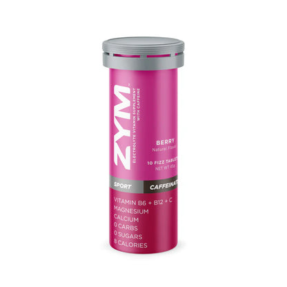 Zym Hydration Tabs with Caffeine