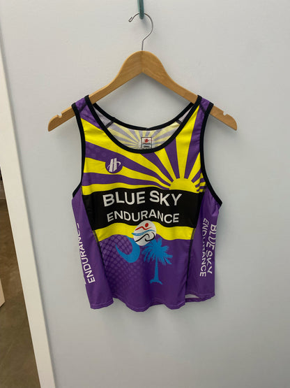 Women's Blue Sky Endurance Run Singlet (Purple)