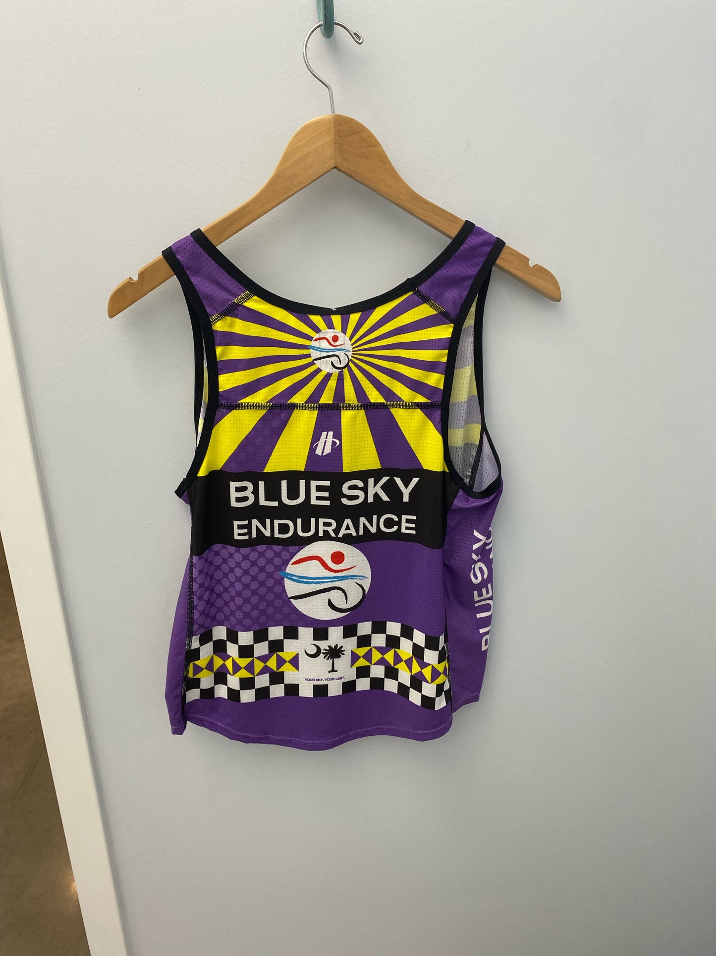 Women's Blue Sky Endurance Run Singlet (Purple)