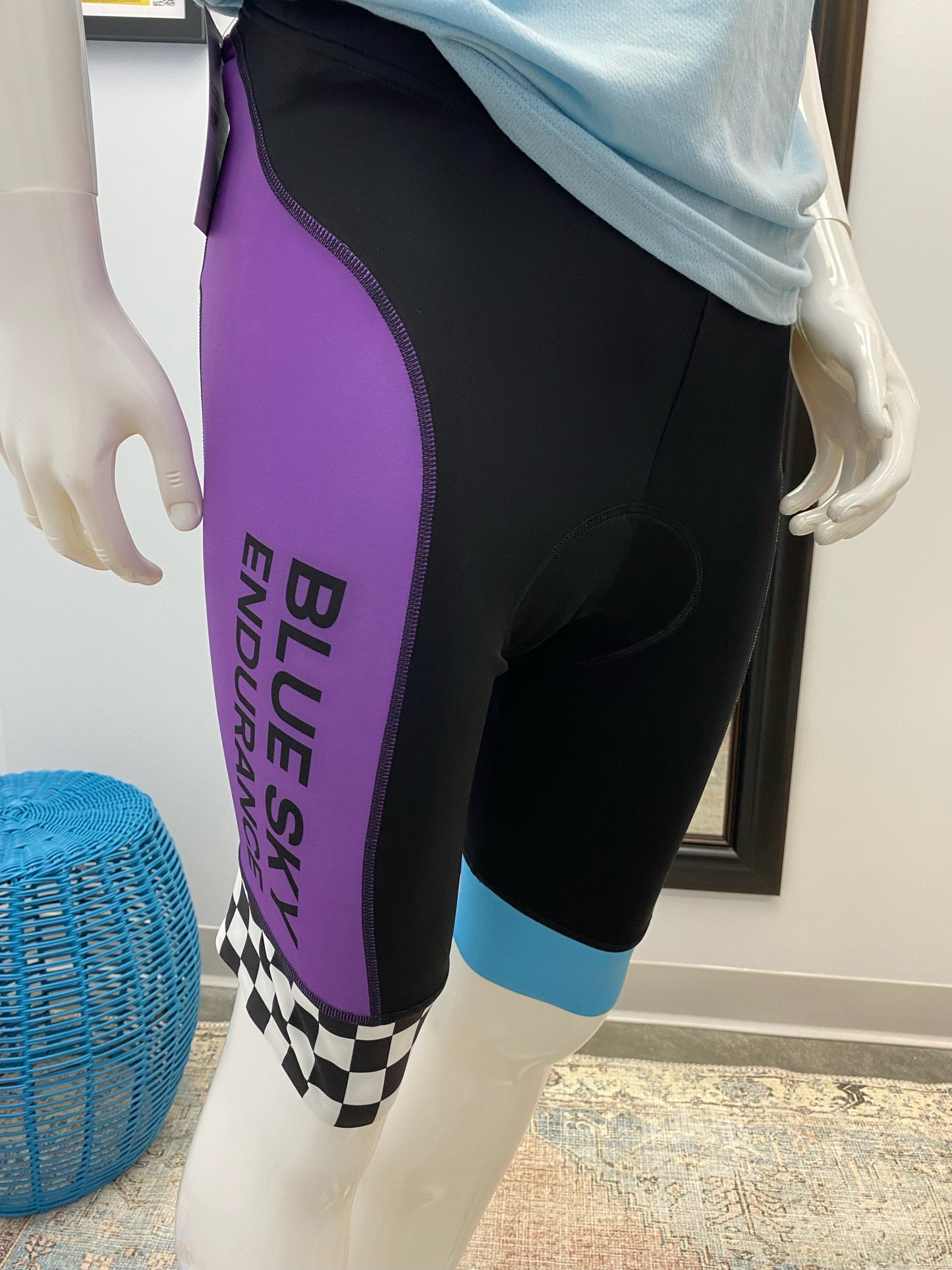 Men's BSE Velocity Cycle Shorts Purple